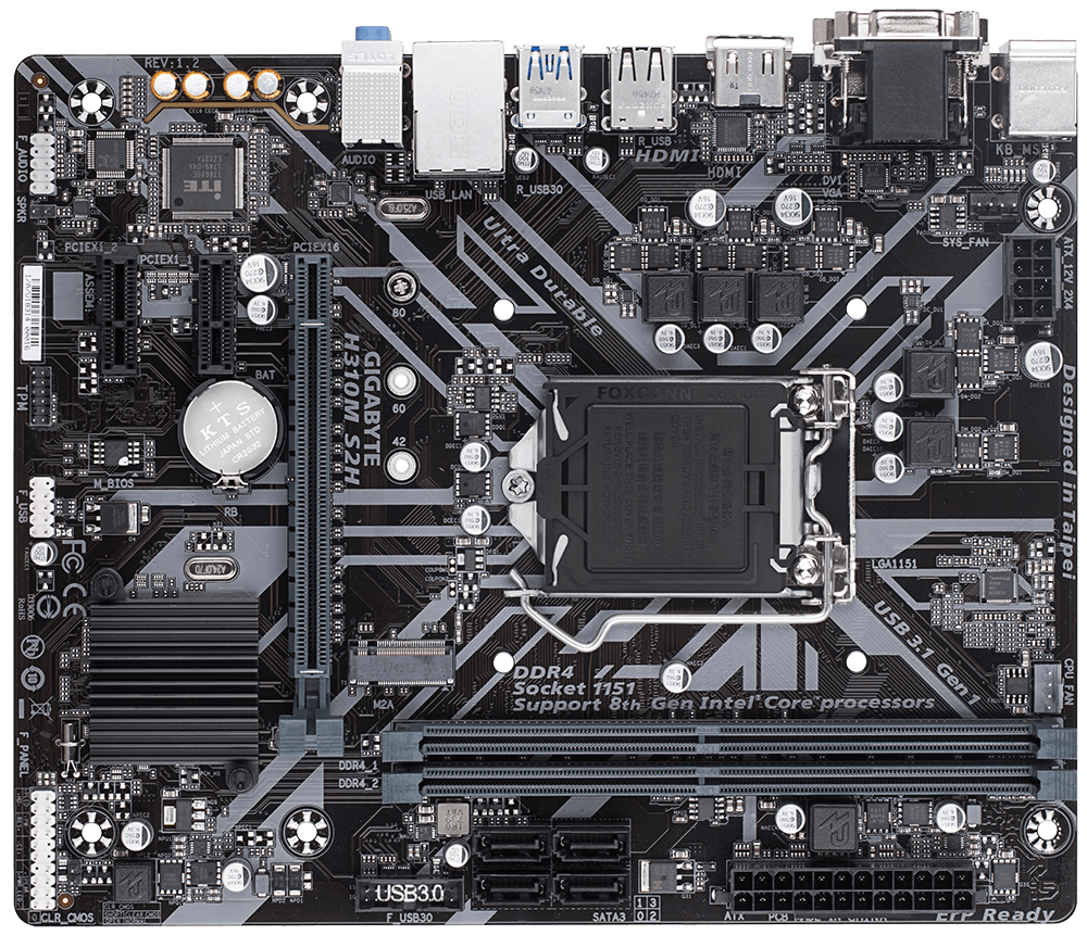 Gigabyte H310m S2h Nt It Tech