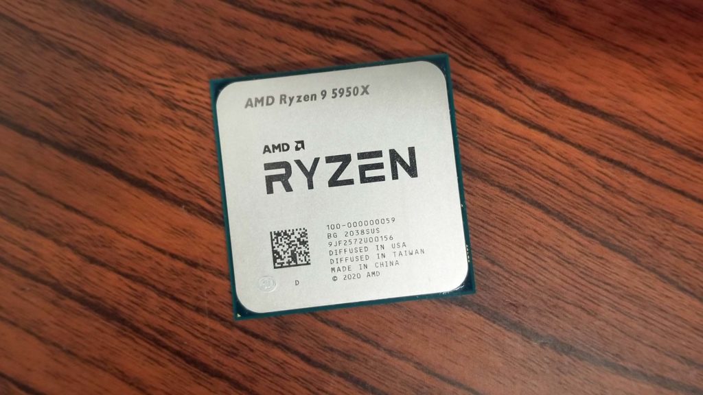 Picture of the Ryzen 9 5950X